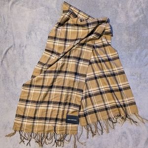 John Ashford - New w/ Tag Plaid Scarf